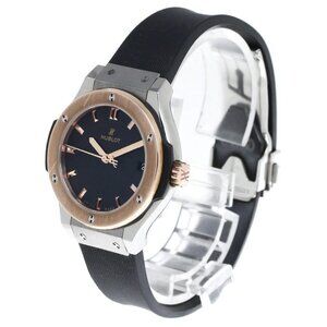 HUBLOT Classic Fusion King Gold Titanium 581.NO.1181.RX Quartz Ladies _818780